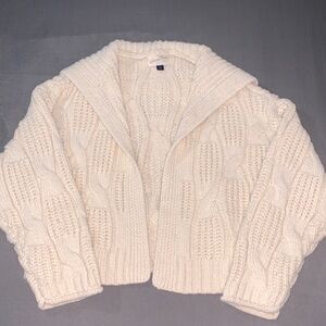 Cozy Cream Cable Knit Sweater